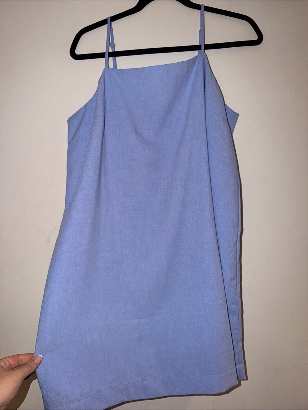 Light Blue Spaghetti Strap Dress
